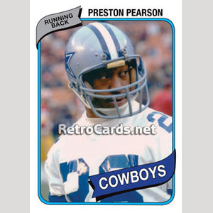 1980T MLB Preston Pearson Dallas Cowboys