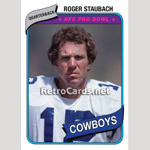 1980T MLB Roger Staubach Dallas Cowboys