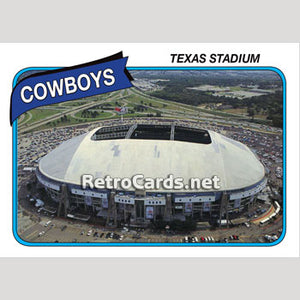 1980T MLB Texas Stadium Dallas Cowboys