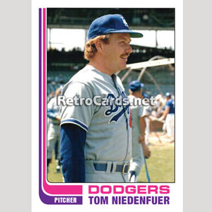 1982T Tom Niedenfuer Los Angeles Dodgers