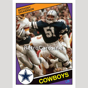 1984T Anthony Dickerson Dallas Cowboys