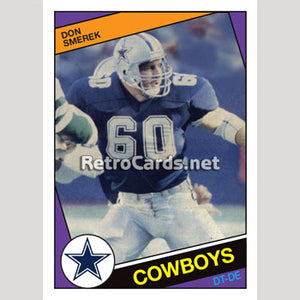 1984T Don Smerek Dallas Cowboys