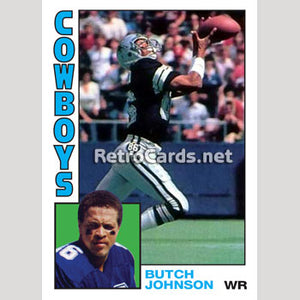 1984T MLB Butch Johnson Dallas Cowboys