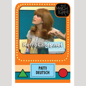 Match Game Patti Deutsch – RetroCards