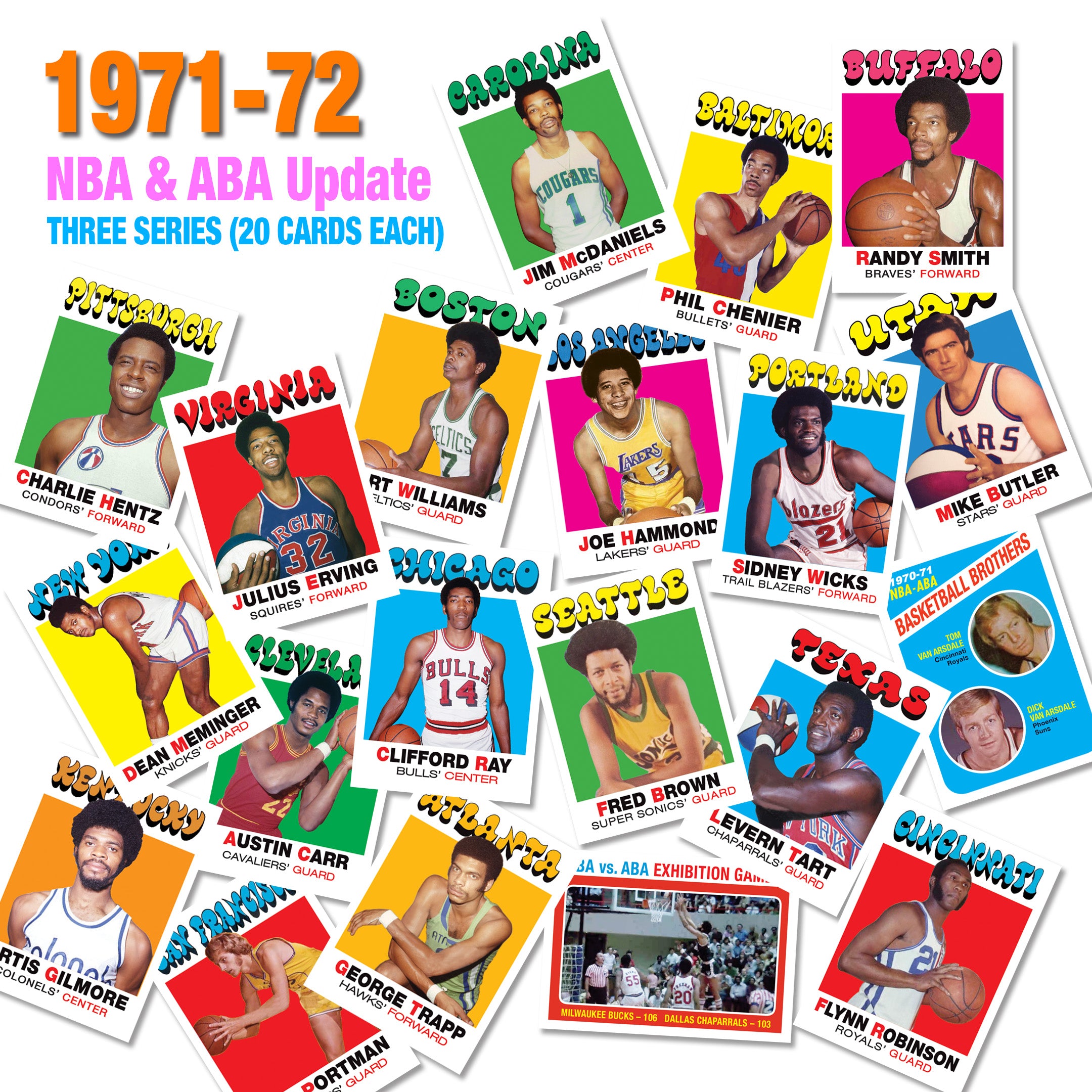 1971-72 Basketball Set Gets A 3-Series Update!