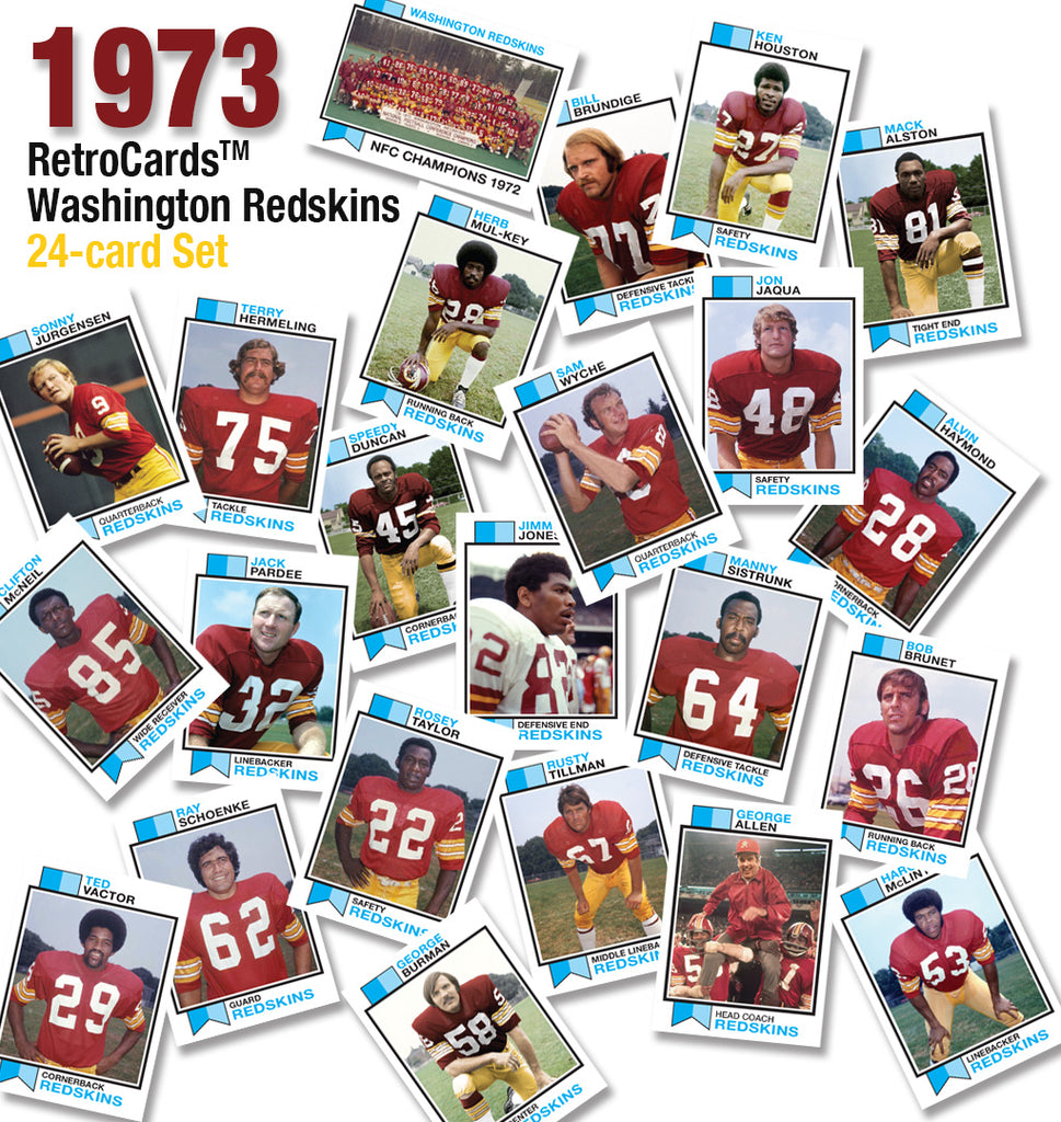 1973 Redskins Featuring the Over the Hill Gang