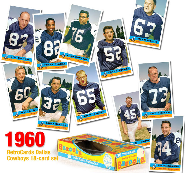 1960 Cowboys In A Bazooka Design