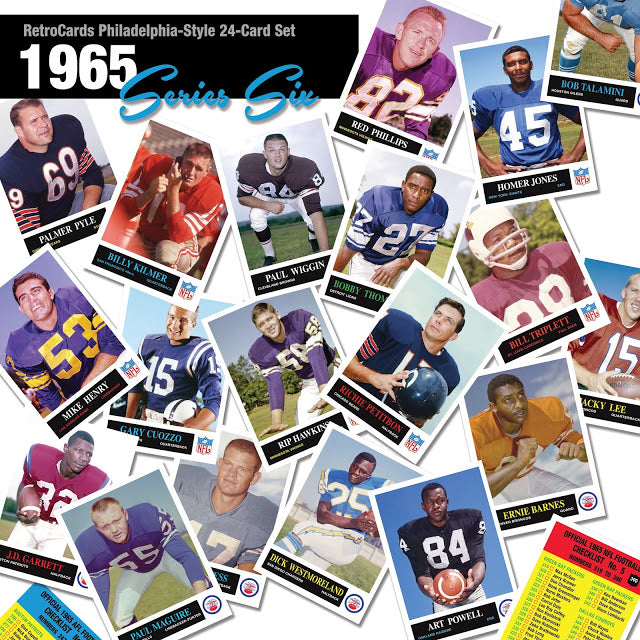 1965 Philadelphia Football Series Six