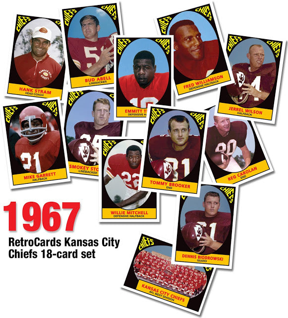 1967 Chiefs Set: AFL Champs In 1966
