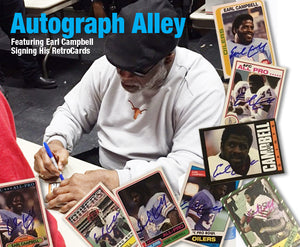 Autograph Alley: Earl Campbell