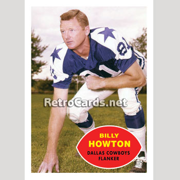 1960T Bill Howton Dallas Cowboys
