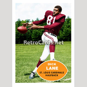 1960T Dick Lane St. Louis Cardinals