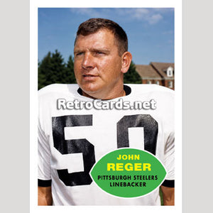 1960T John Reger Pittsburgh Steelers