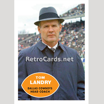 1960T Tom Landry Dallas Cowboys