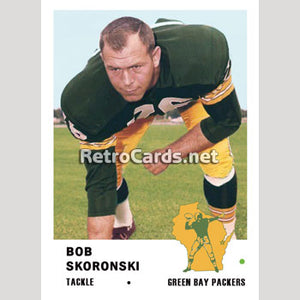 1961F Bob Skoronski Green Bay Packers