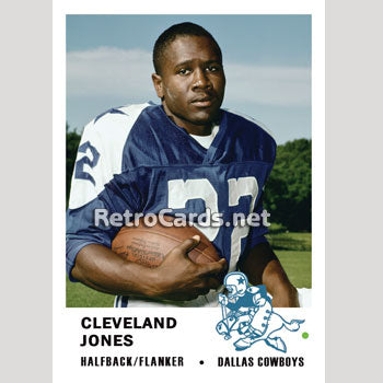 1961F Cleveland "Pussyfoot" Jones Dallas Cowboys