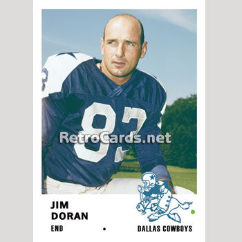1961F Jim Doran Dallas Cowboys