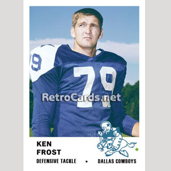 1961F Ken Frost Dallas Cowboys