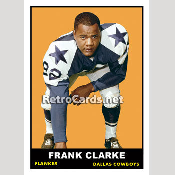 1961T Frank Clarke Dallas Cowboys