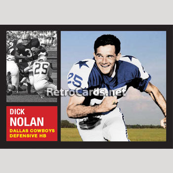 1962T Dick Nolan Dallas Cowboys