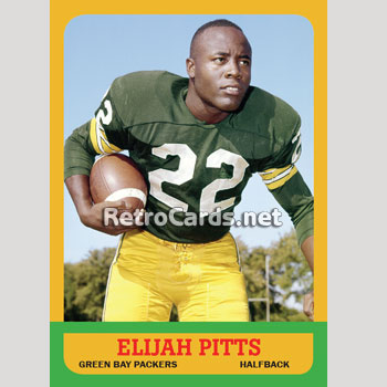 1963T Elijah Pitts Green Bay Packers
