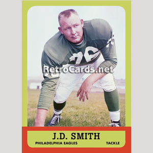 1963T J.D. Smith Philadelphia Eagles