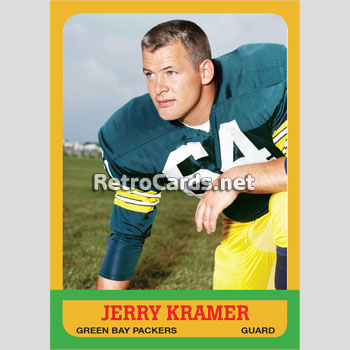 1963T Jerry Kramer Green Bay Packers