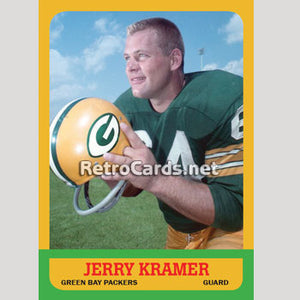 1963T Jerry Kramer Green Bay Packers