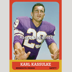 1963T Karl Kassulke Minnesota Vikings