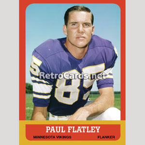 1963T Paul Flatley Minnesota Vikings
