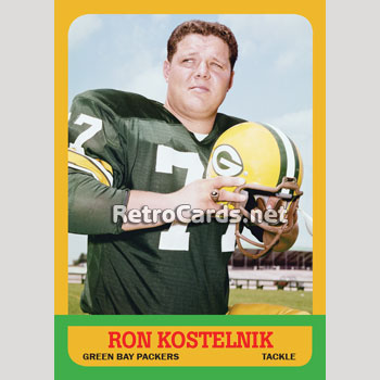 1963T Ron Kostelnik Green Bay Packers