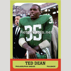 1963T Ted Dean Philadelphia Eagles