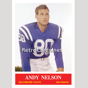 1964P Andy Nelson Baltimore Colts