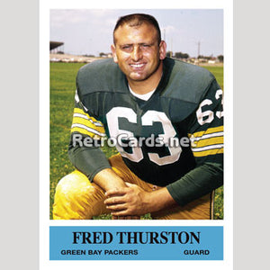 1964P Fuzzy Thurston Green Bay Packers