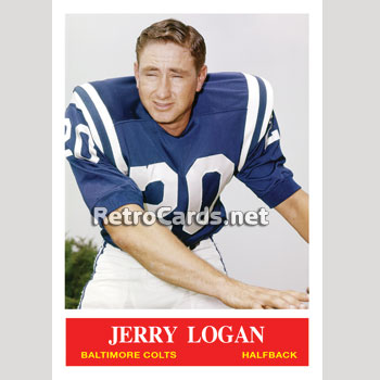 1964P Jerry Logan Baltimore Colts