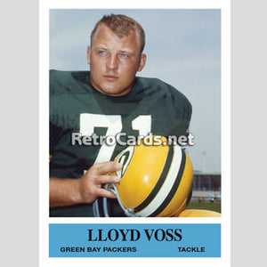 1964P Lloyd Voss Green Bay Packers