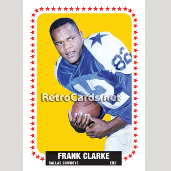 1964T Frank Clarke Dallas Cowboys