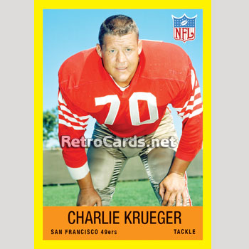 1967P Charlie Krueger San Francisco 49ers