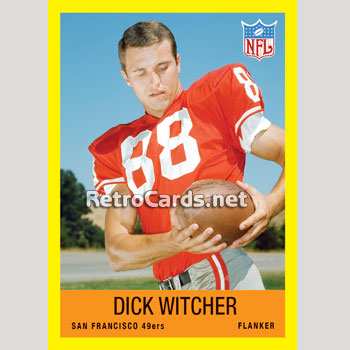 1967P Dick Witcher San Francisco 49ers