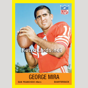 1967P George Mira San Francisco 49ers