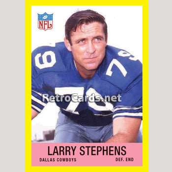 1967P Larry Stephens Dallas Cowboys