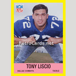 1967P Tony Liscio Dallas Cowboys