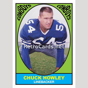1967T Chuck Howley Dallas Cowboys