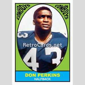 1967T Don Perkins Dallas Cowboys