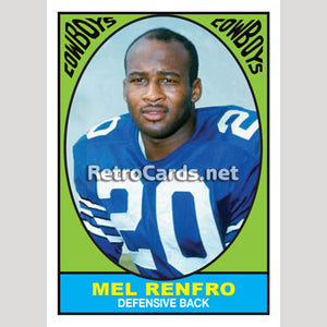 1967T Mel Renfro Dallas Cowboys
