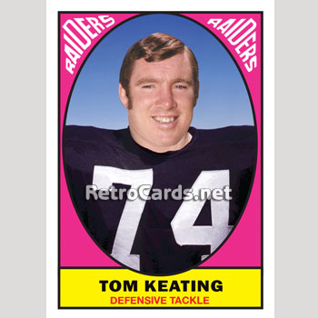 1967T Tom Keating Oakland Raiders