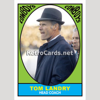 1967T Tom Landry Dallas Cowboys