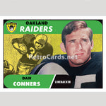 1968T Dan Conners Oakland Raiders