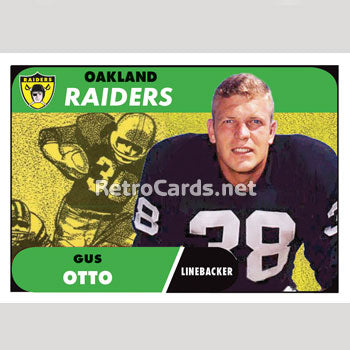 1968T Gus Otto Oakland Raiders