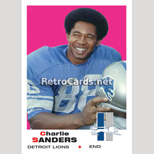 1969T Charlie Sanders Detroit Lions